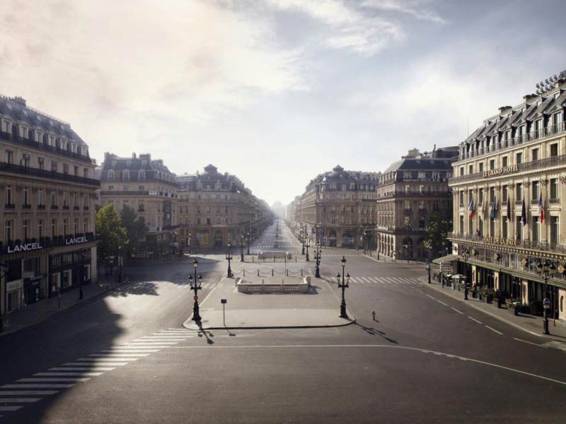 Luxury stores open in Paris that's empty of tourists as France eases  coronavirus lockdown restrictions